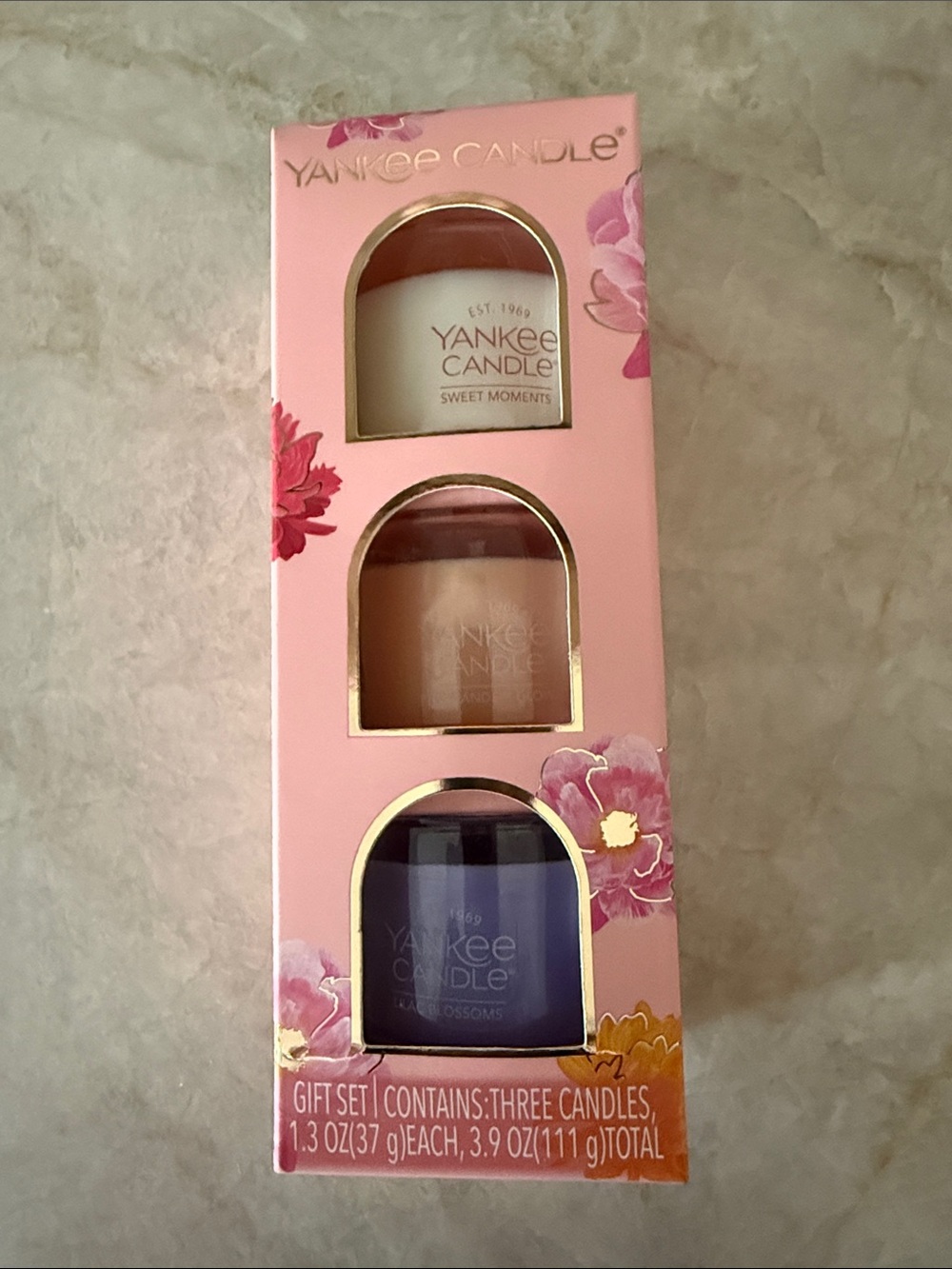 Yankee Candle Set of 3 fragrances New